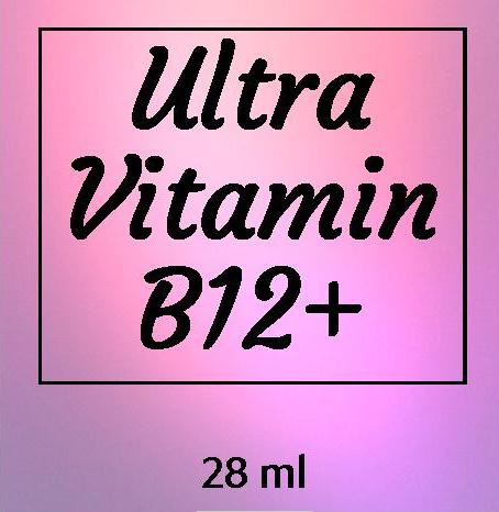 Ultra Vitamin B12+ (3 forms of B12 + B1,2,3 & 5, folate & biotin; 1 month supply) 