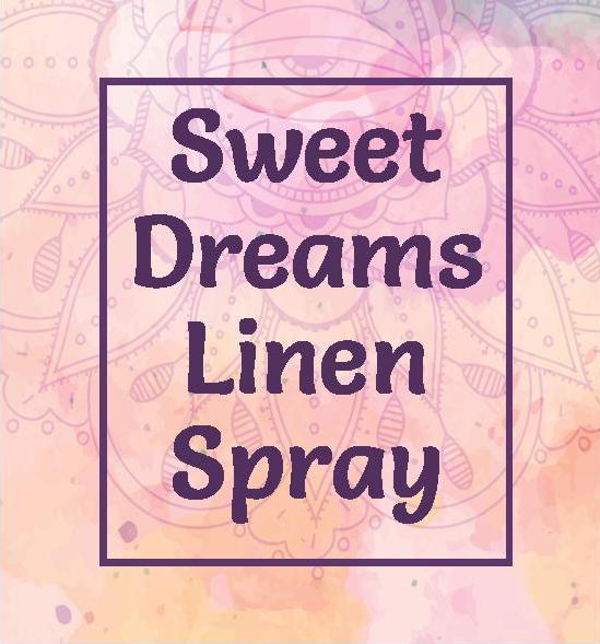SWEET DREAMS Linen Spray ~ Promotes restful sleep. Hand sanitizer for Kids.