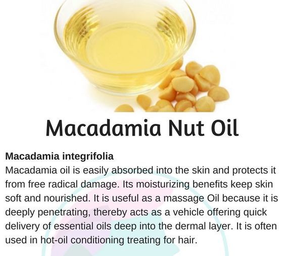 macadamia nut oil