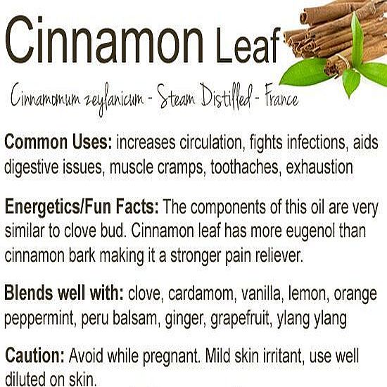 cinnamon leaf oil