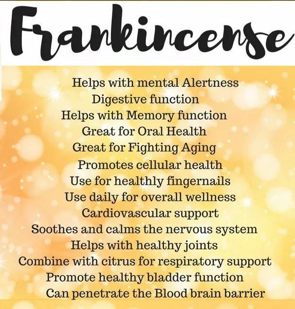 frankincense uses