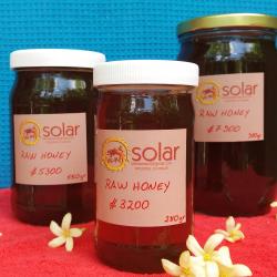 glass jar with honey