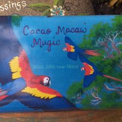 Cacao Macaw Magic - Cacao Bar with 30% Maca (3oz / 90gr)