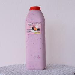 Goat yogurt con fruta Ciruela (Plum Yogurt).