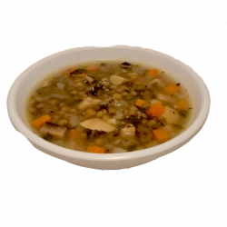 Hearty and delicious soup loaded with lentils, chicken & mixed veg seasoned with parsley, oregano & bay leaf making it a perfect comfort soup.