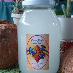 Amazing quality of coconut oil, made by a beautiful family from Peninsula Osa.