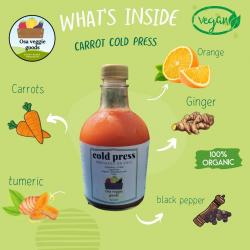 Carrots cold press
