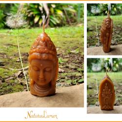 Buddha Beeswax Candle